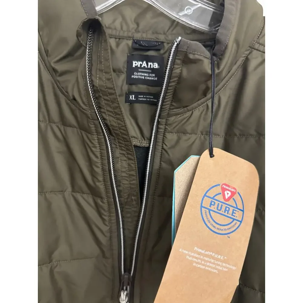 prAna IncrediWool Men’s ½ Zip Pullover Jacket NWT | Size XL | Wool-Blend - Picture 4 of 8